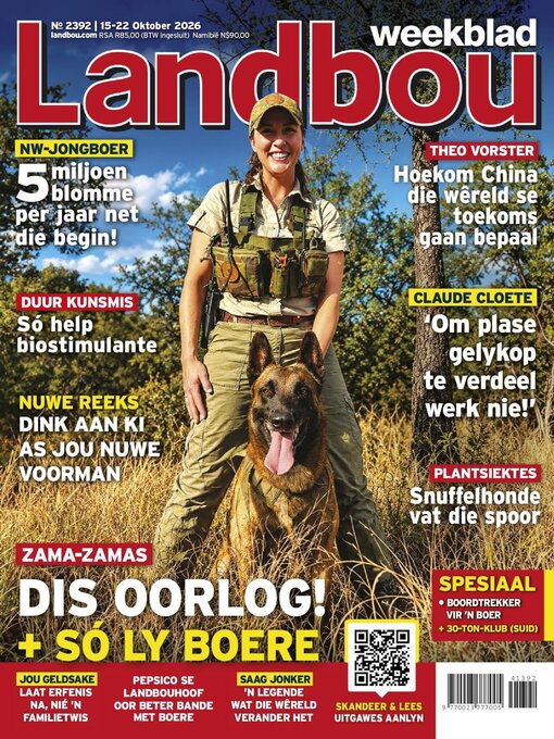 Cover image for Landbouweekblad